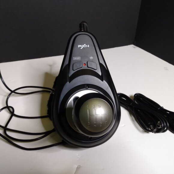 PXN A7 Gaming Gear Shifter 6 +1 Shift Lever with Handbrake and Shift Buttons - Picture 3 of 9